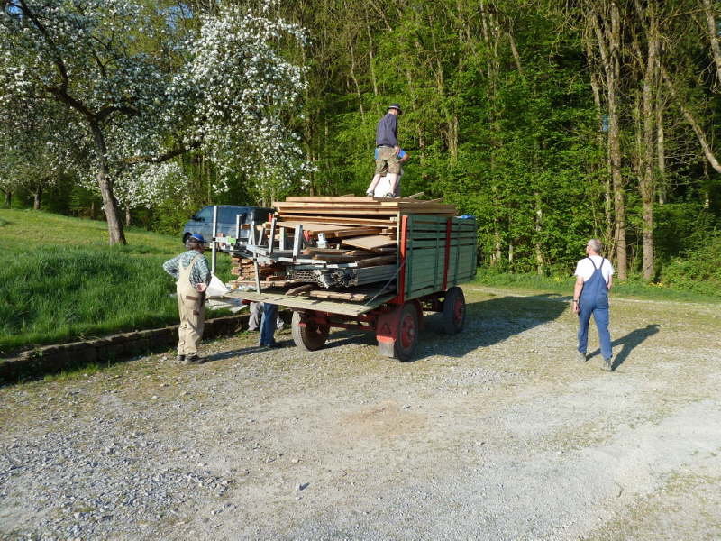 Zeltaufbau 